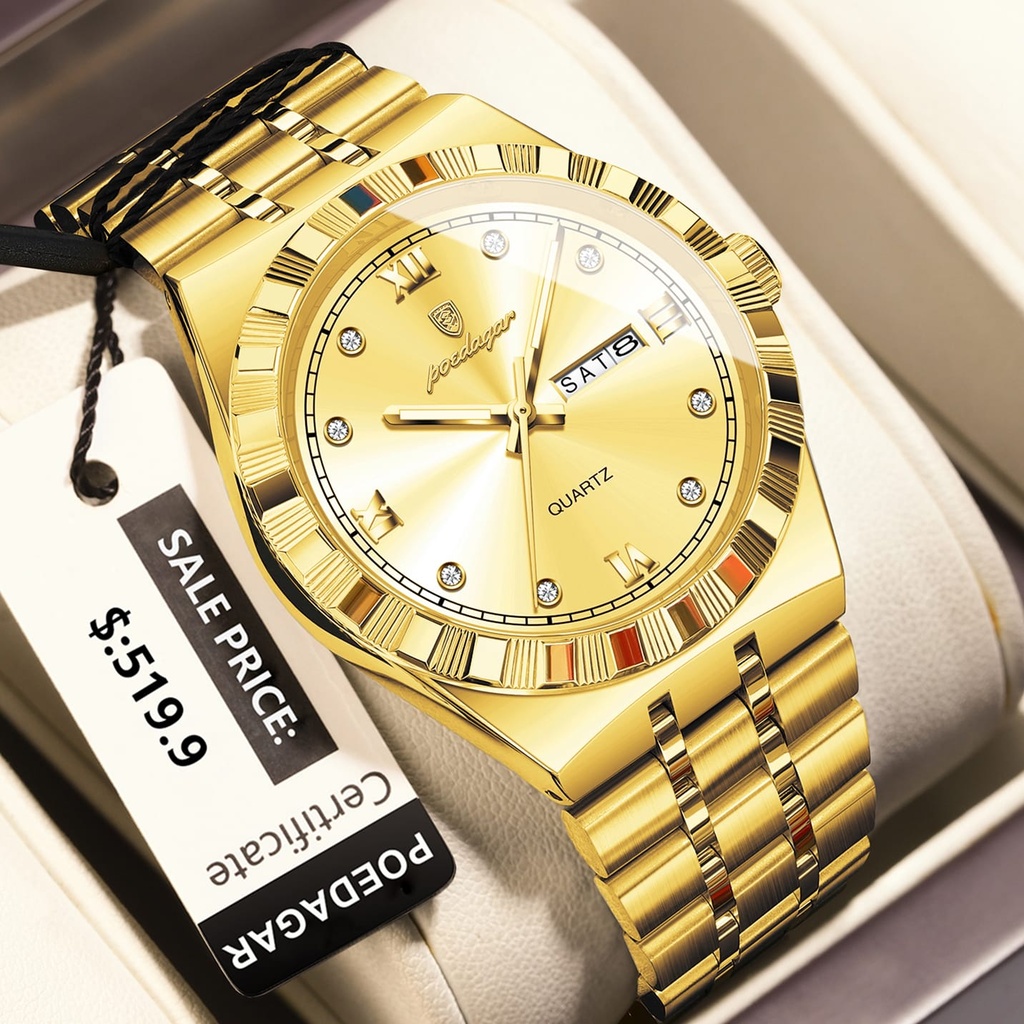 Luminous Quartz Men's Watch