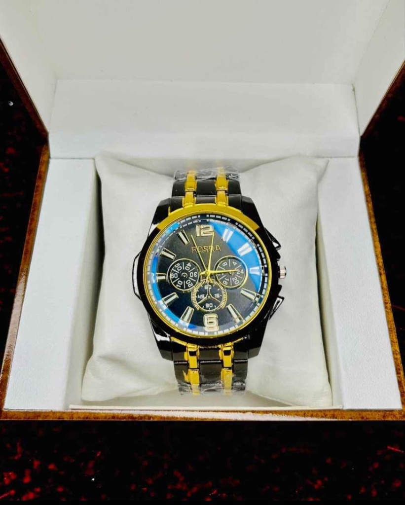 Rosra Men's Stainless Steel Fashion Watch for men