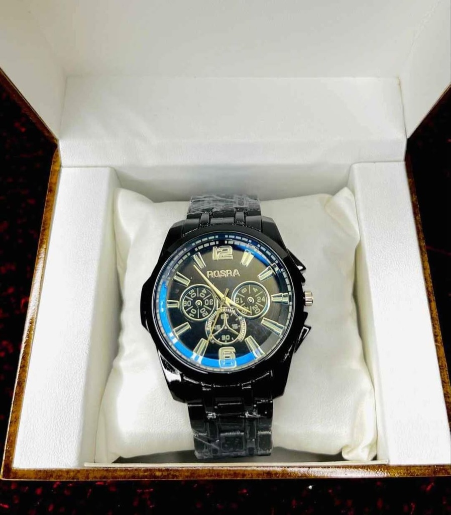 Rosra Men's Stainless Steel Fashion Watch for men